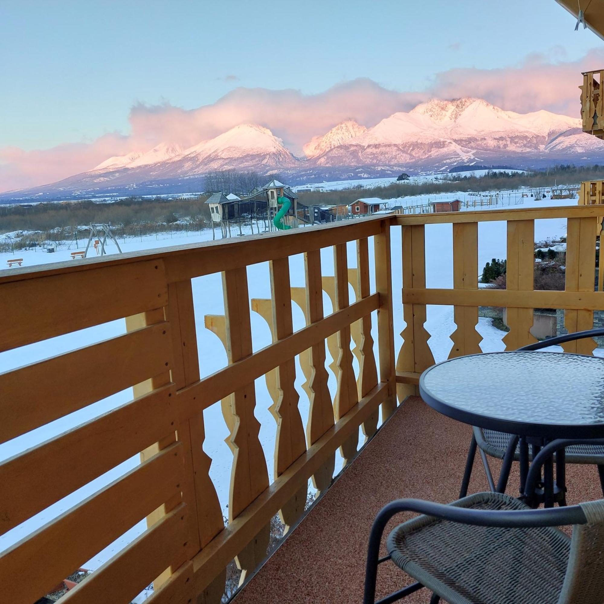 Tatra Resort Apartman Vel'ka Lomnica Exterior foto